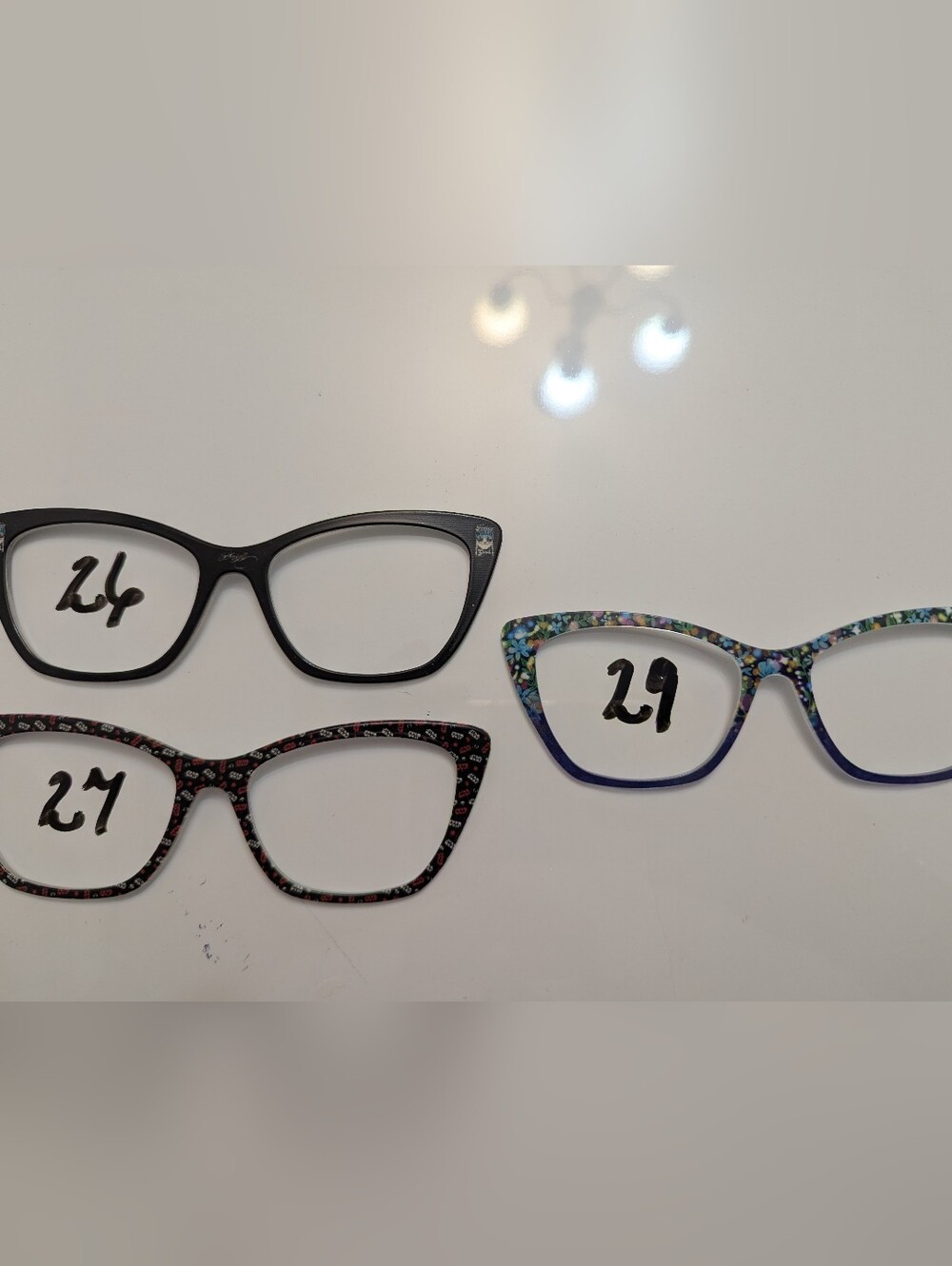 3 Pair Eyewear Wanda Toppers - Star Wars, Floral & Willie Nelson Sold Individual